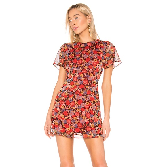 REVOLVE Lotte Dress In Mixed Floral